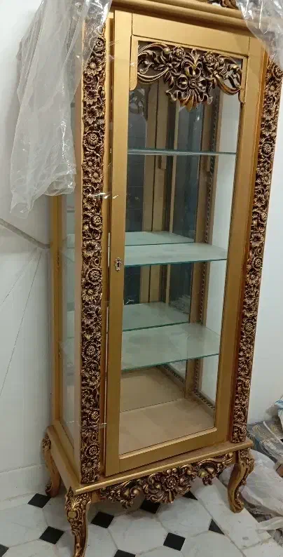 کمد ویترین دار،بوفه|بوفه، ویترین، کنسول|میبد, |دیوار