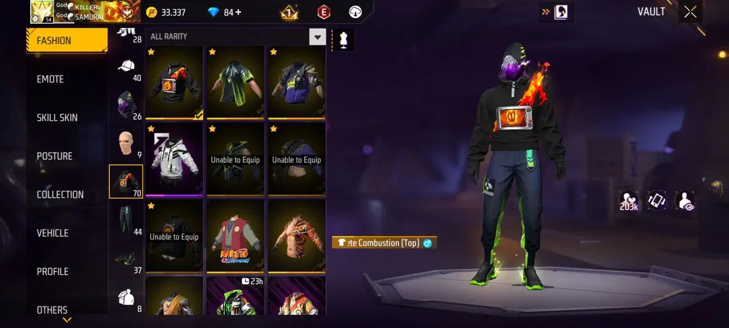 اکانت فری فایر|کنسول، بازی ویدئویی و آنلاین|کرج, خرمدشت|دیوار