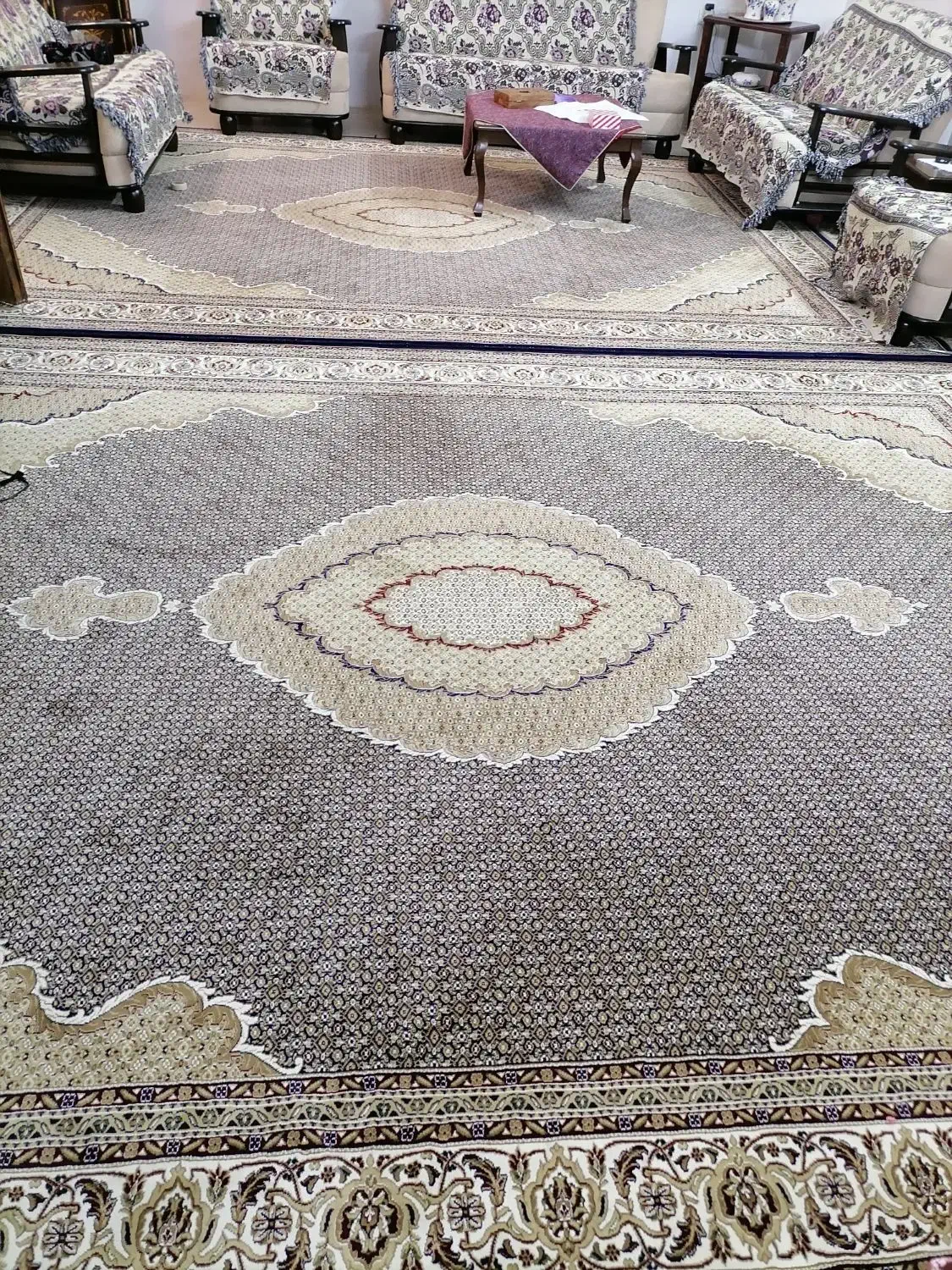 دوعدد فرش 12 متری|فرش|زنجان, |دیوار