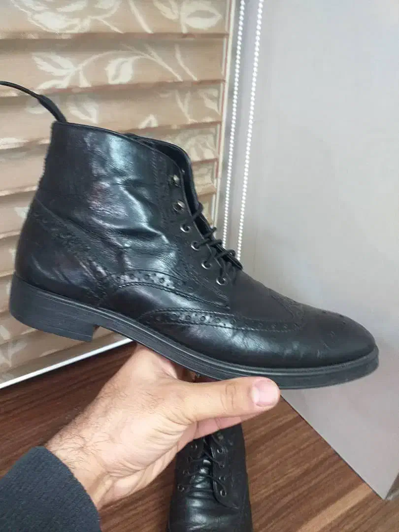 *نیم بوت چرم مردانه خارجی*|کیف، کفش، کمربند|همدان, |دیوار