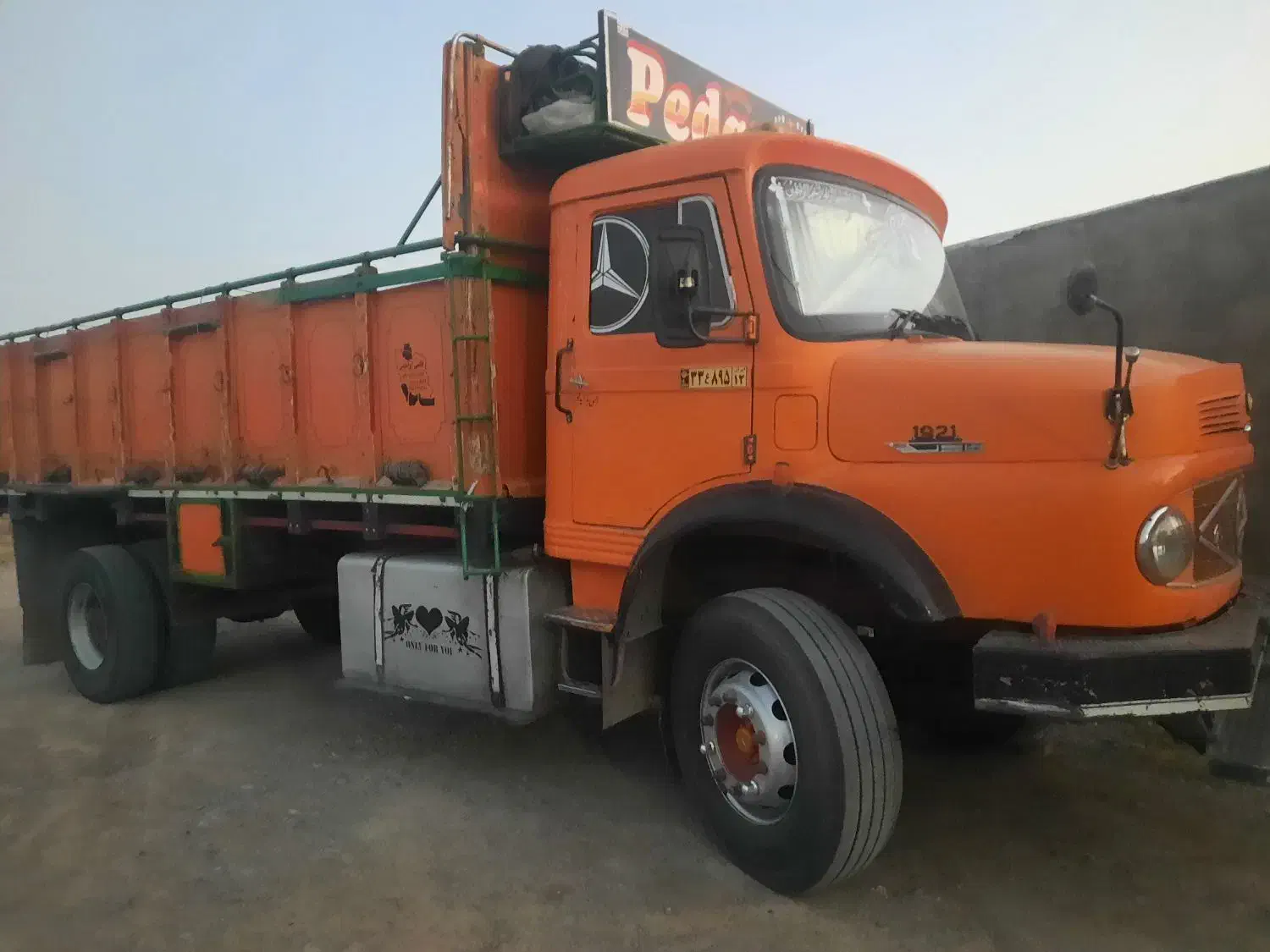 کامیون بنز تک باری|خودرو سنگین|مشهد, عسگریه|دیوار