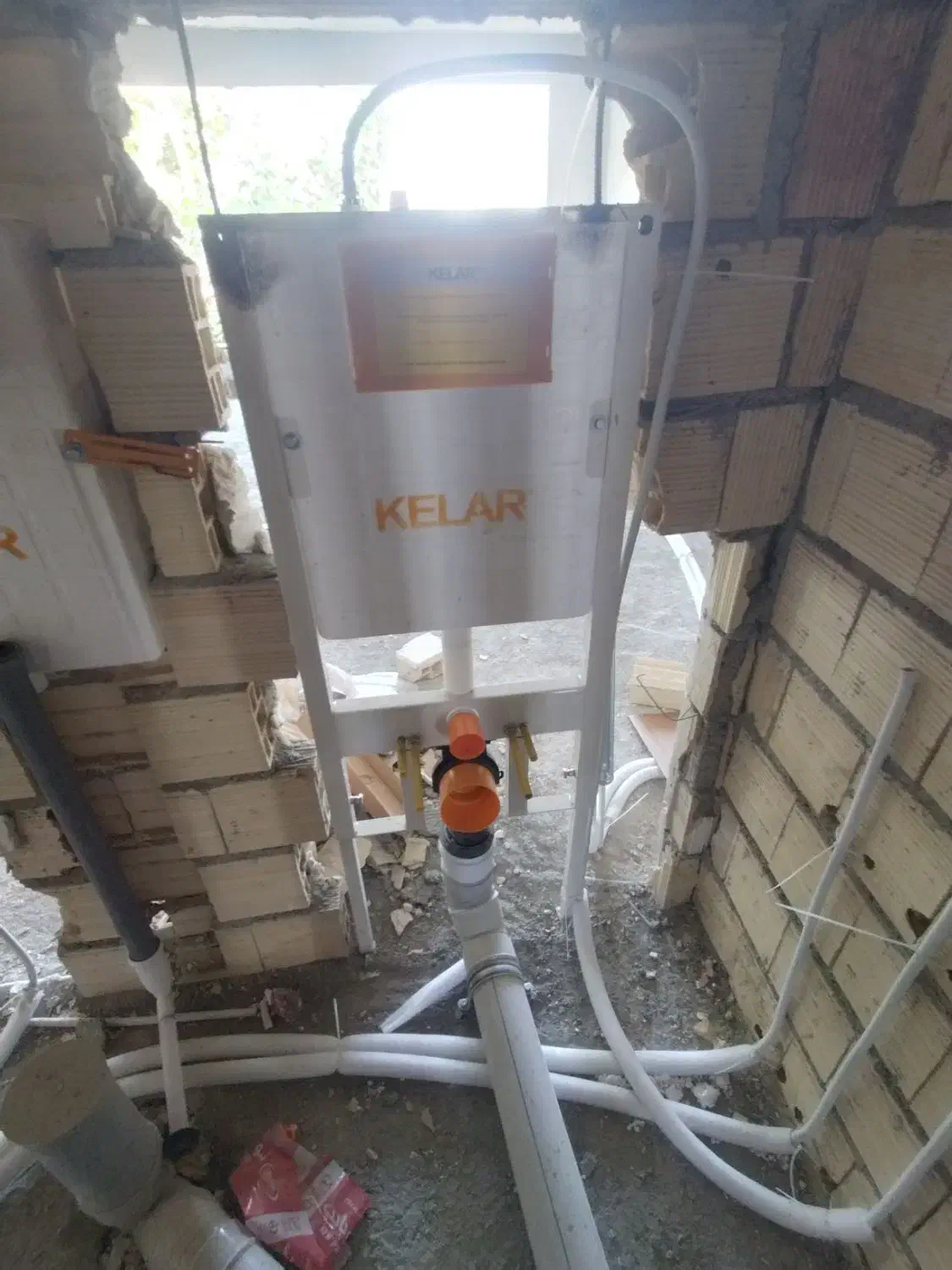 *تاسیسات ولوله کشی ساختمان* انواع تیکه کاری*|خدمات پیشه و مهارت|همدان, |دیوار