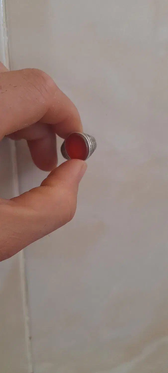 انگشتر نقره عقیق معاوضه با کفتر گرفتنی|بدلیجات|قم, ولیعصر|دیوار