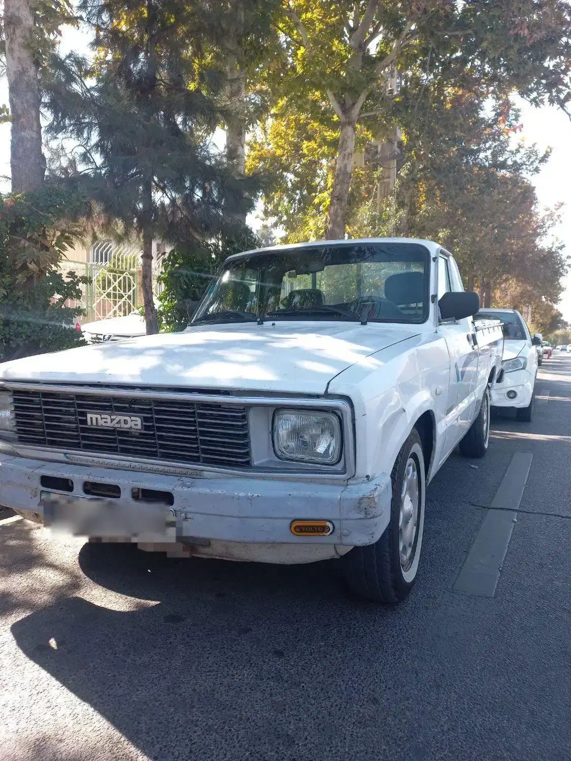 وانت مزداB2000 تک کابین دوگانه رنگ سفید مدل ۹۱|خودرو سواری و وانت|زرقان, |دیوار