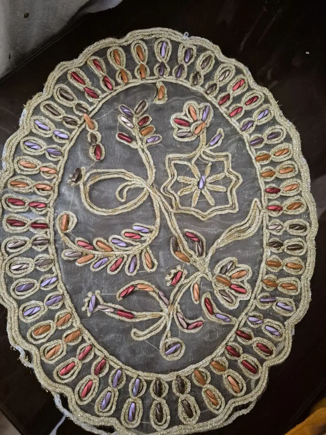 رومیزی هندی نونو|پرده، رانر، رومیزی|اندیشه, اندیشه فاز ۱|دیوار