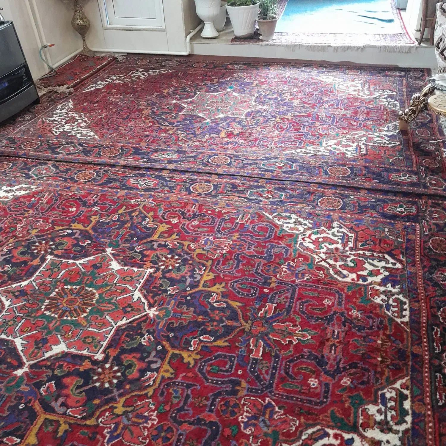 جفت9متری|فرش|بناب, |دیوار