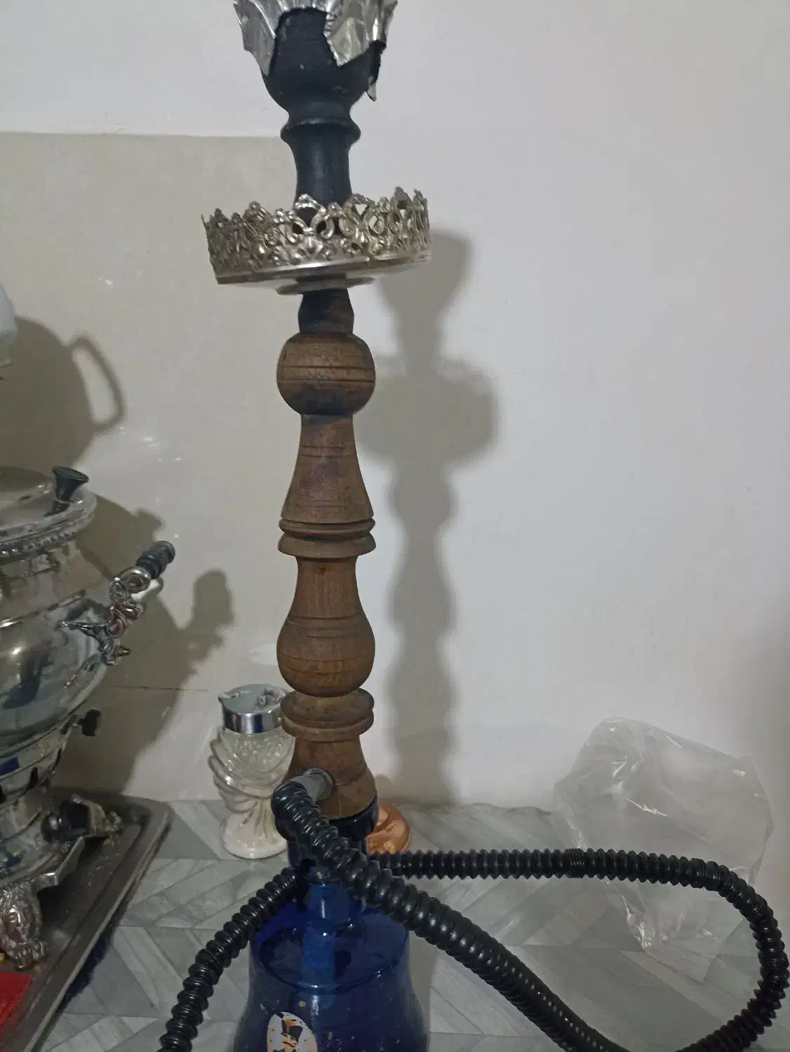 قلیون چوبی|کلکسیون و سرگرمی|شهریار, شهرک نماز (دینار آباد)|دیوار