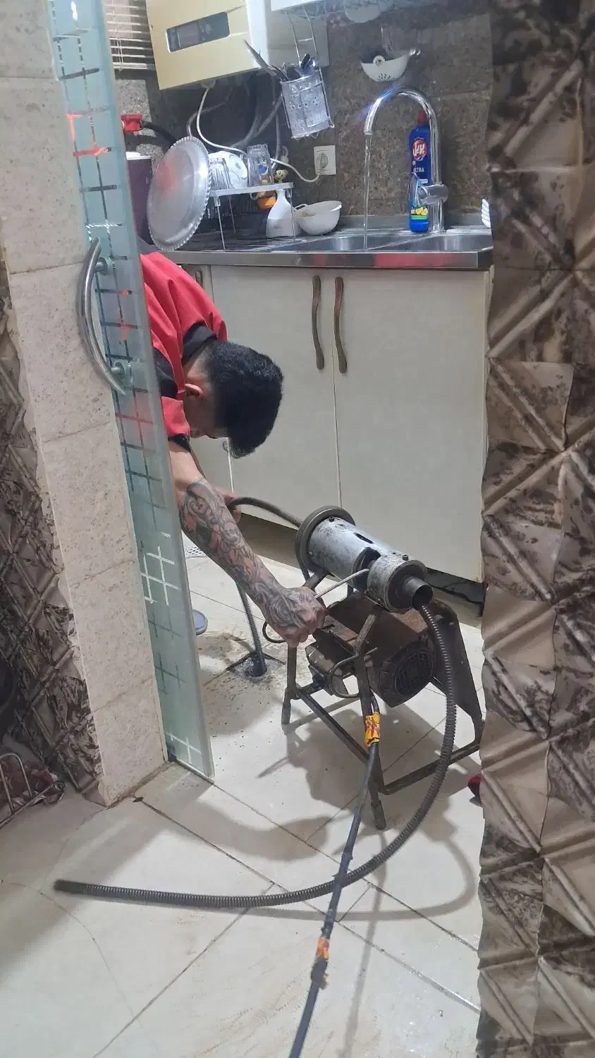 لوله بازکنی فوری ارزان تر از همه جا تضمینی فوری|خدمات پیشه و مهارت|بابل, |دیوار