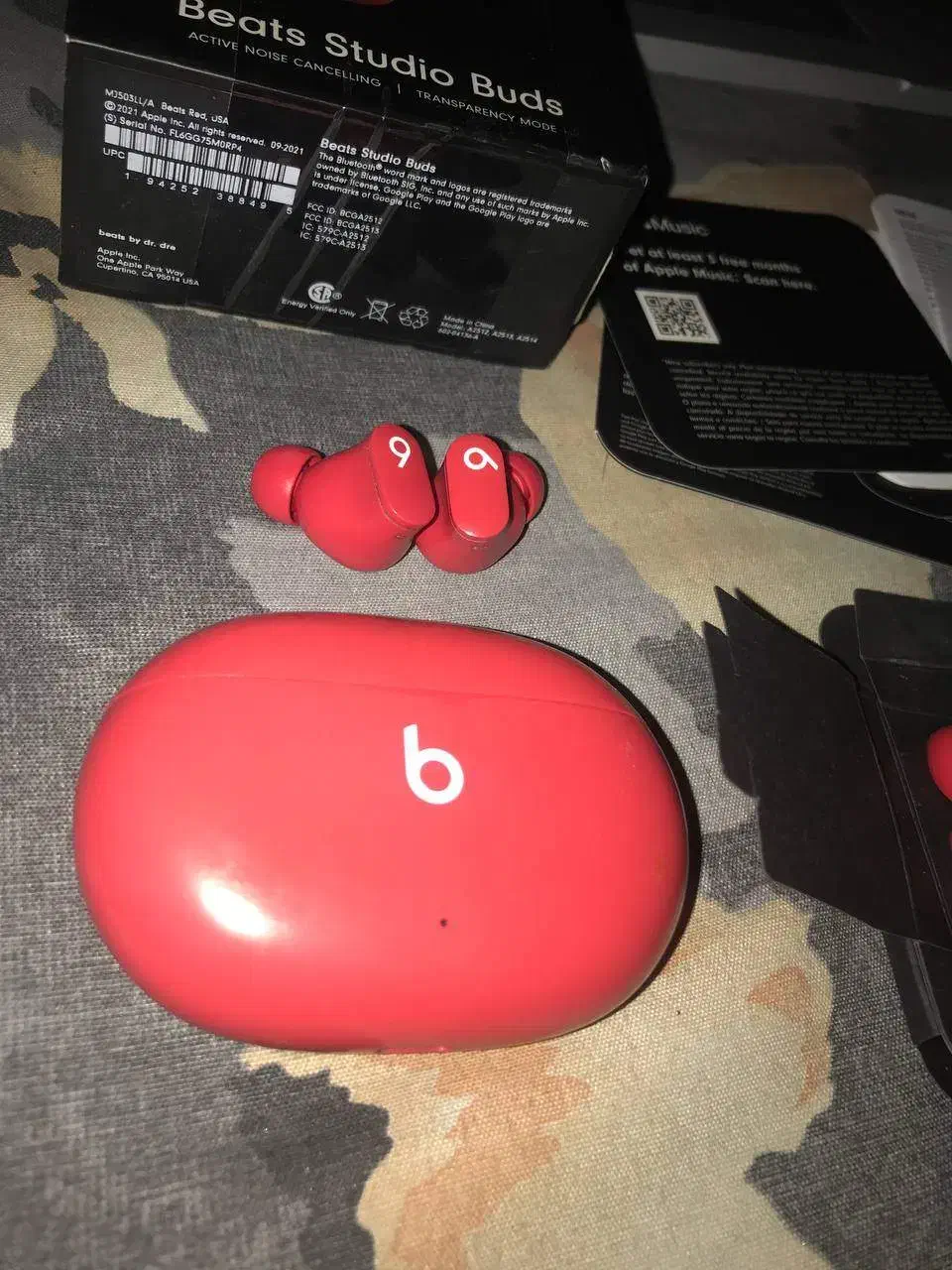 ایرپاد بیتس beats studio buds|لوازم جانبی موبایل و تبلت|اهواز, زیتون کارمندی|دیوار