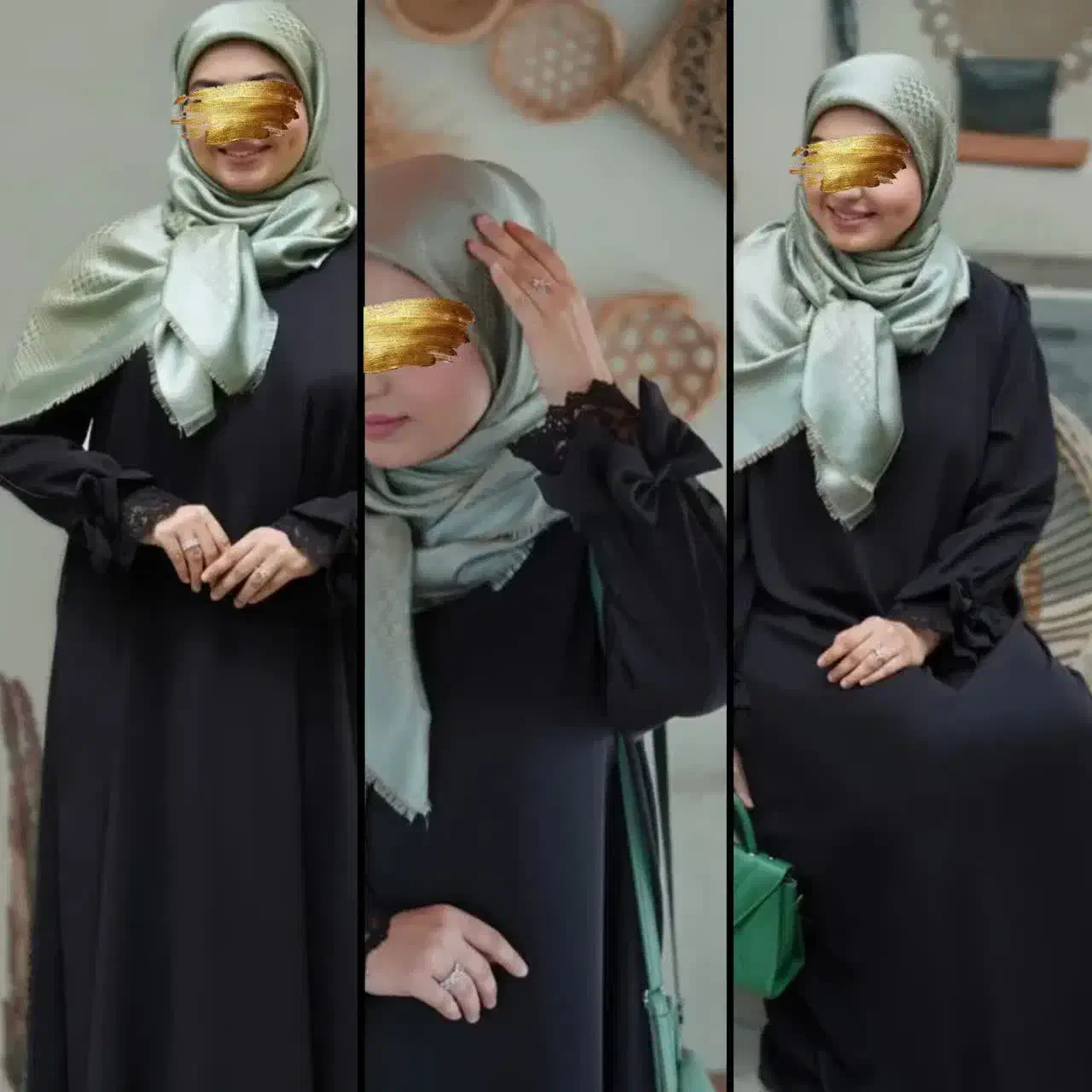 مانتو عبایی ملکا|لباس|مشهد, پایین خیابان|دیوار