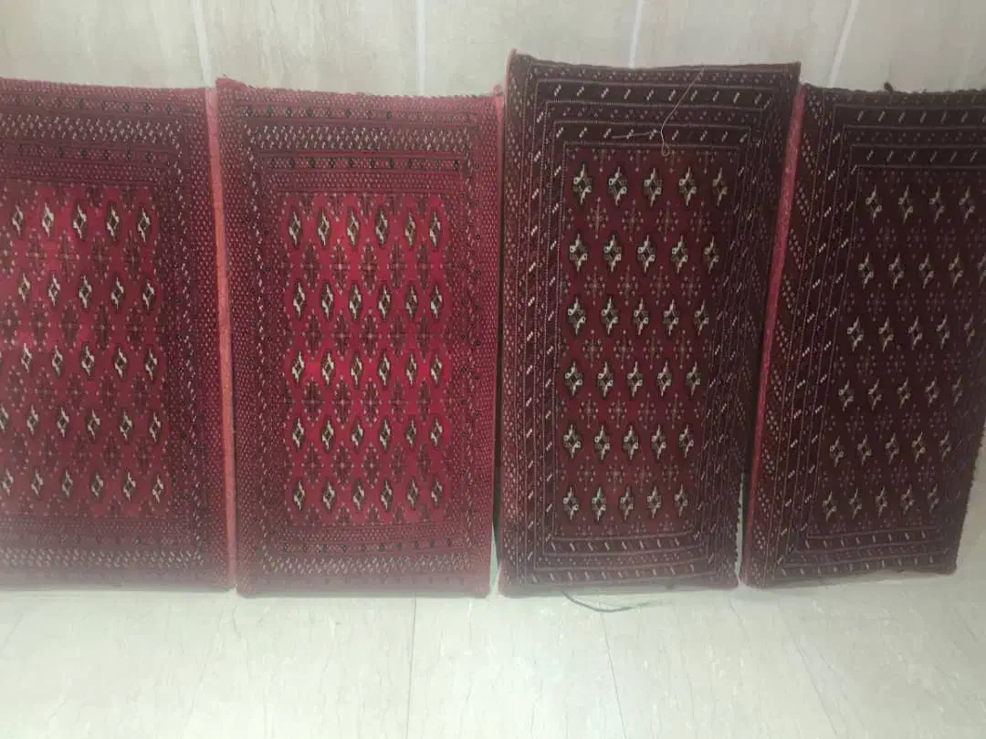 ۴عددپشتی دیواری دست بافت کاملا سالم|گلیم، جاجیم، گبه|اندیشه, اندیشه فاز ۱|دیوار