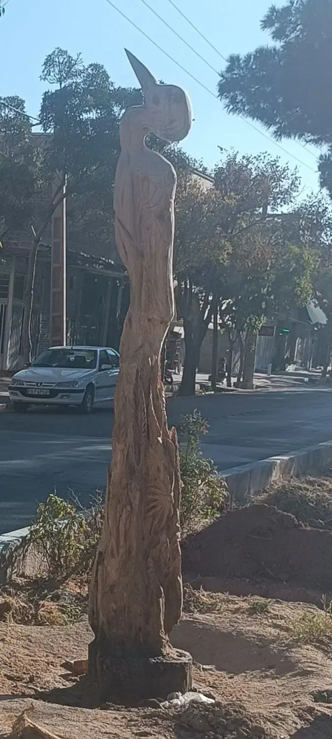 سفارش ساخت مجسمه چوبی در ابعاد مختلف|صنایع دستی و سایر لوازم تزئینی|شاهین‌شهر, حافظ جنوبی|دیوار