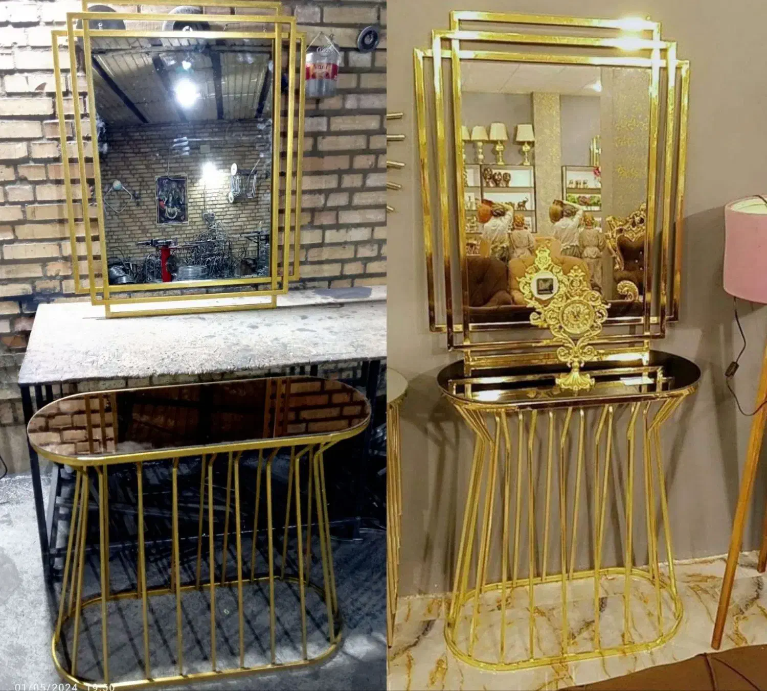 آینه کنسول|بوفه، ویترین، کنسول|تهران, شهرک ولیعصر شمالی|دیوار