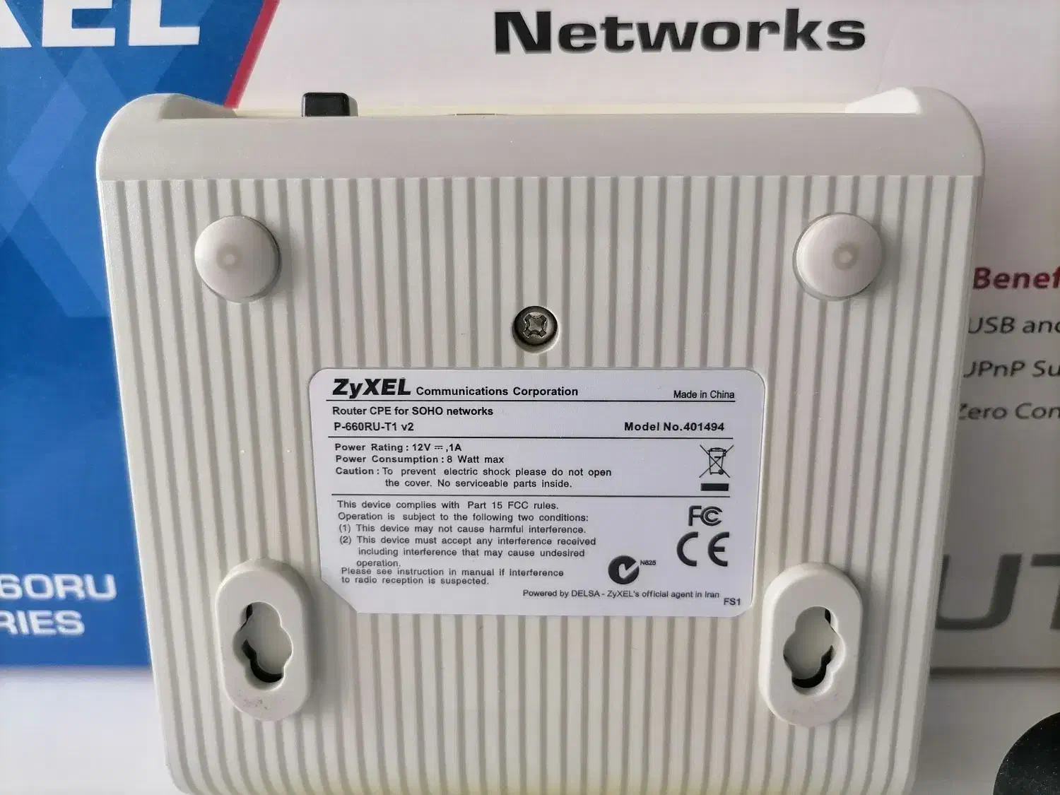 مودم ADSL2 Plus زایکسل مدل zyxel P-660RU|مودم و تجهیزات شبکه|سمنان, |دیوار