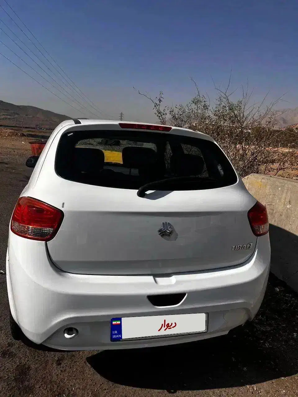 تیبا۲ استثنایی لازرورقی مدل ۹۷بدون رنگ و ترک|خودرو سواری و وانت|رشت, استقامت ۱|دیوار