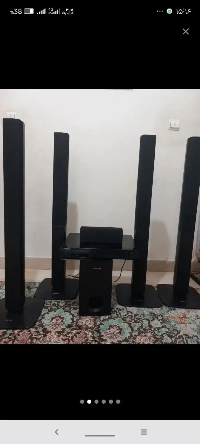 فروش ویژه انواع سیستم های صوتی الجی سامسونگ .سونی.|سیستم صوتی خانگی|رفسنجان, |دیوار