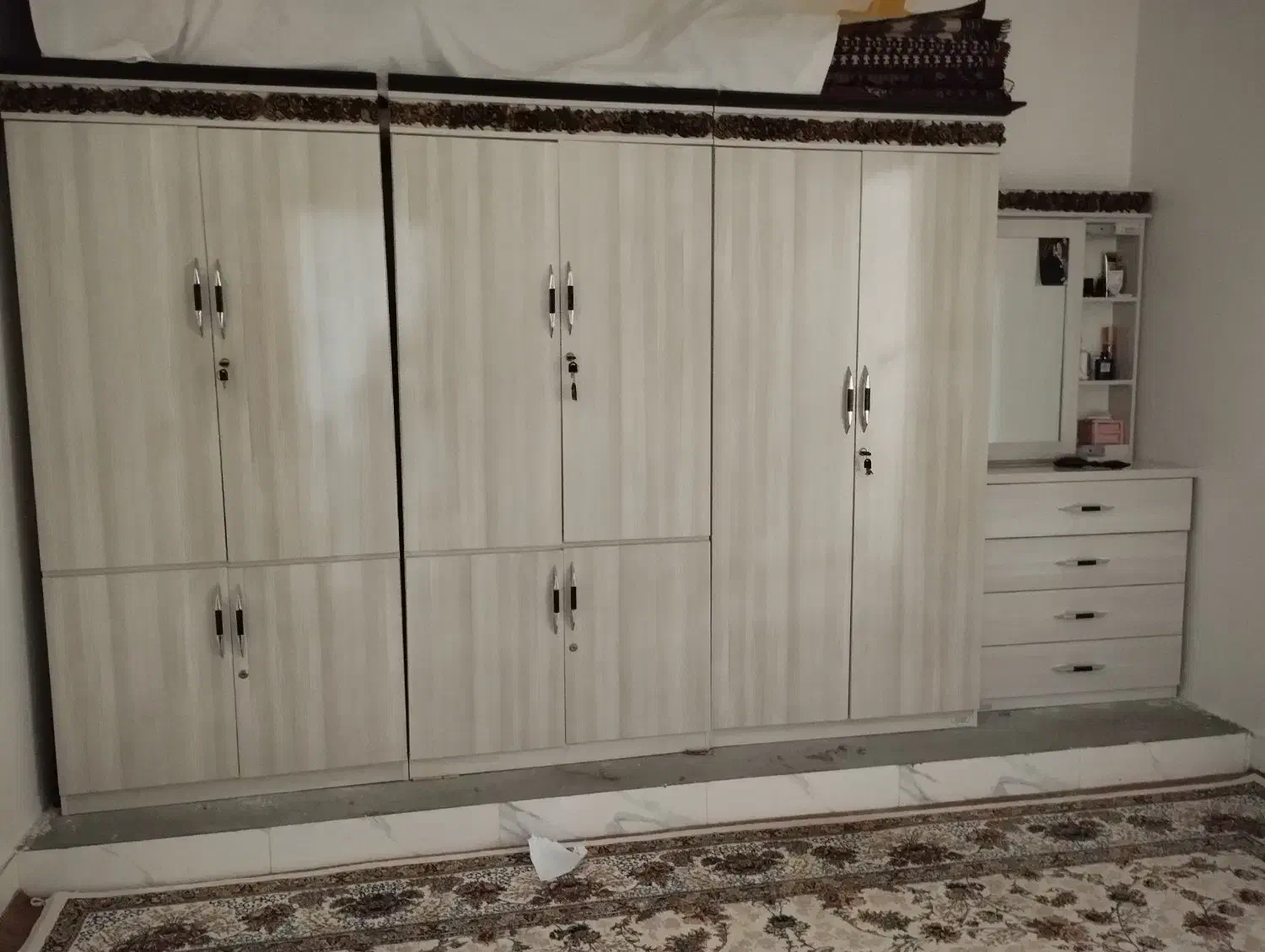 کمد و میز تلویزیون|جاکفشی، کمد، دراور|گنبد کاووس, |دیوار