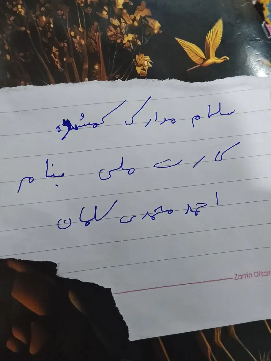 سلام مدارک گمشده|اشیا|شوشتر, |دیوار