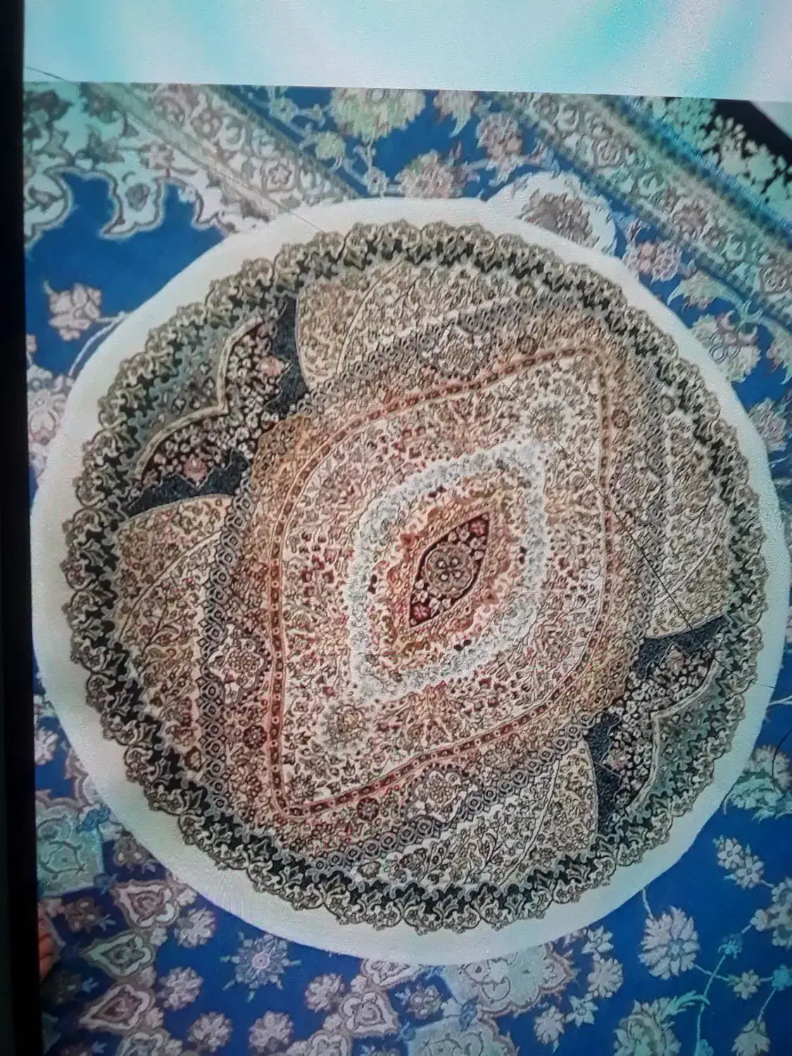 قالیچه گرد|فرش|تهران, فلاح|دیوار