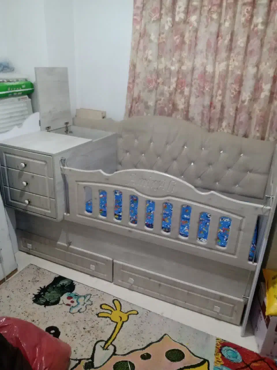 تخت خواب کودک و نوجوان|تخت و صندلی بچه|شاهدشهر, |دیوار