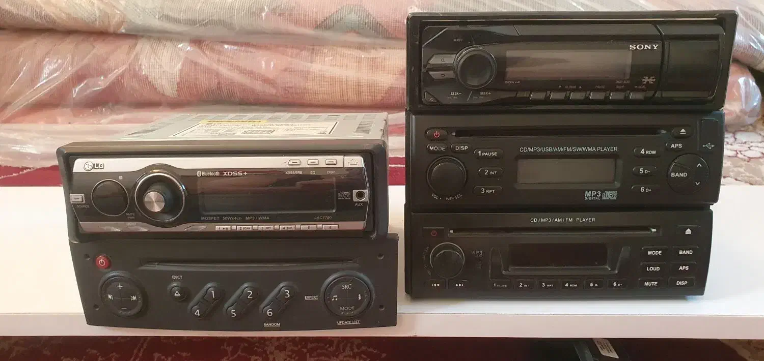 پخش سونی دکلس.فابریک پراید.مگان|قطعات یدکی و لوازم جانبی|قم, لسانی|دیوار