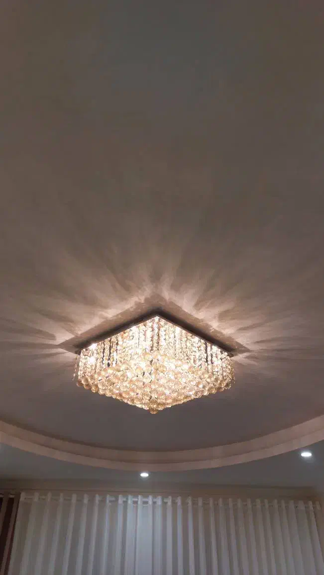 دو عدد لوستر|لوستر و چراغ آویز|رشت, لاکانی|دیوار