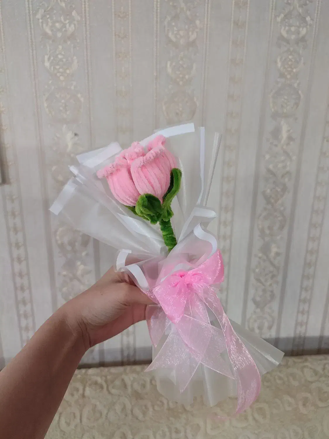 گل پنبه ای جاودان|صنایع دستی و سایر لوازم تزئینی|محمدیه-قزوین, |دیوار