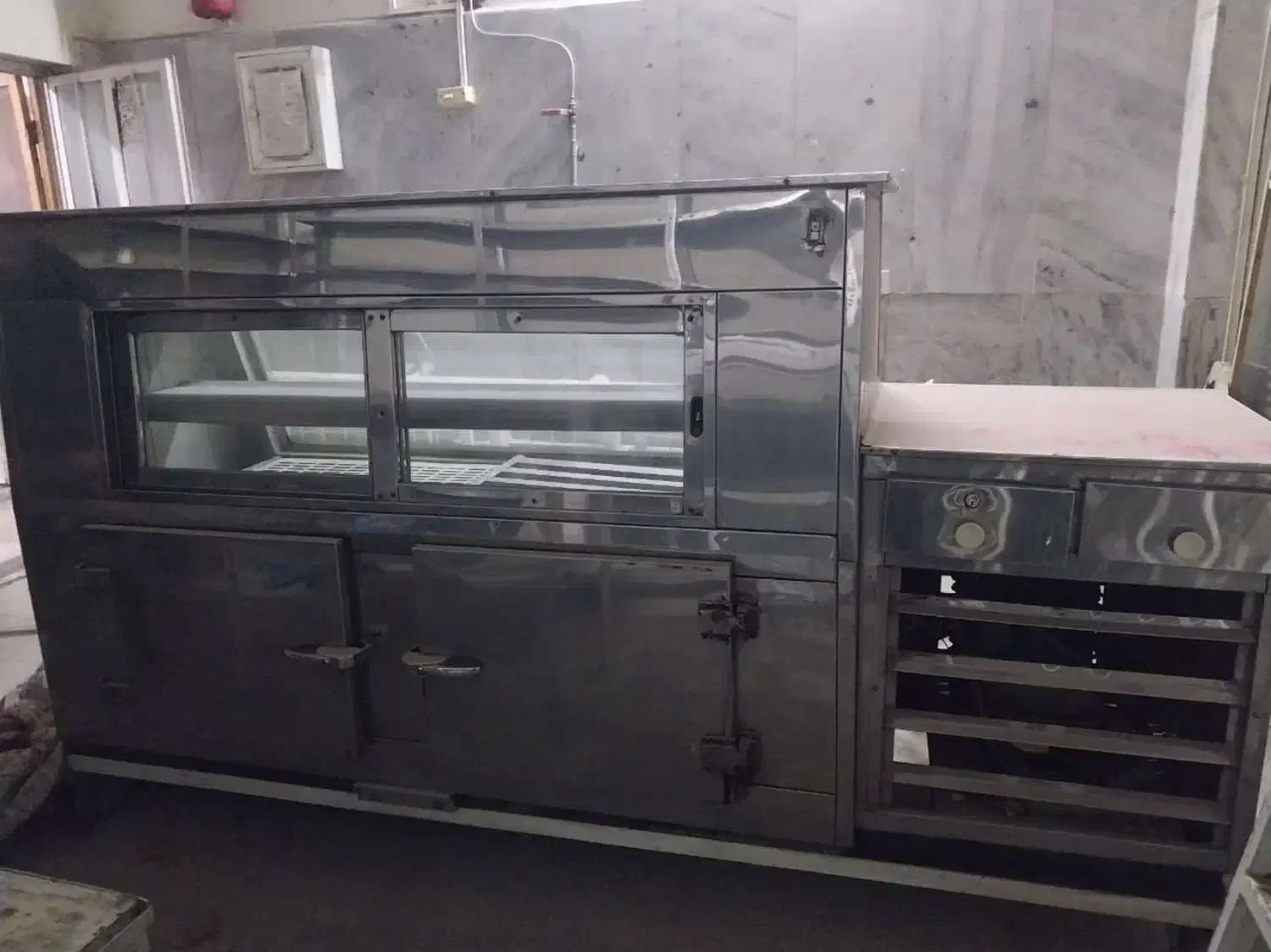 یخچال قدیمی سوپر مارکت|فروشگاه و مغازه|مشکیندشت, |دیوار