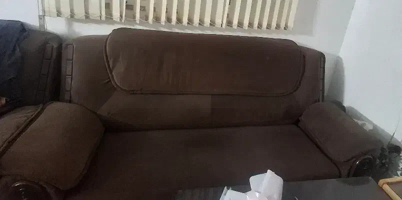 مبل ۷نفر بدون زدگی|مبلمان خانگی و میز عسلی|بجنورد, |دیوار