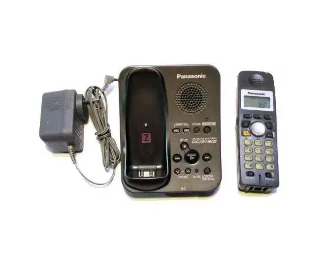 تلفن بیسیم و منشی دار پانوسونیک اصلی|تلفن رومیزی|سمنان, |دیوار