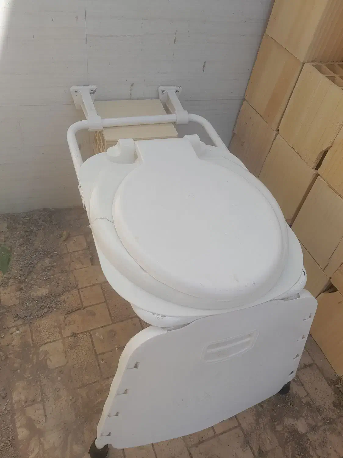 توالت فرنگی تاشو دیواری|لوازم سرویس بهداشتی|خرمدره, |دیوار