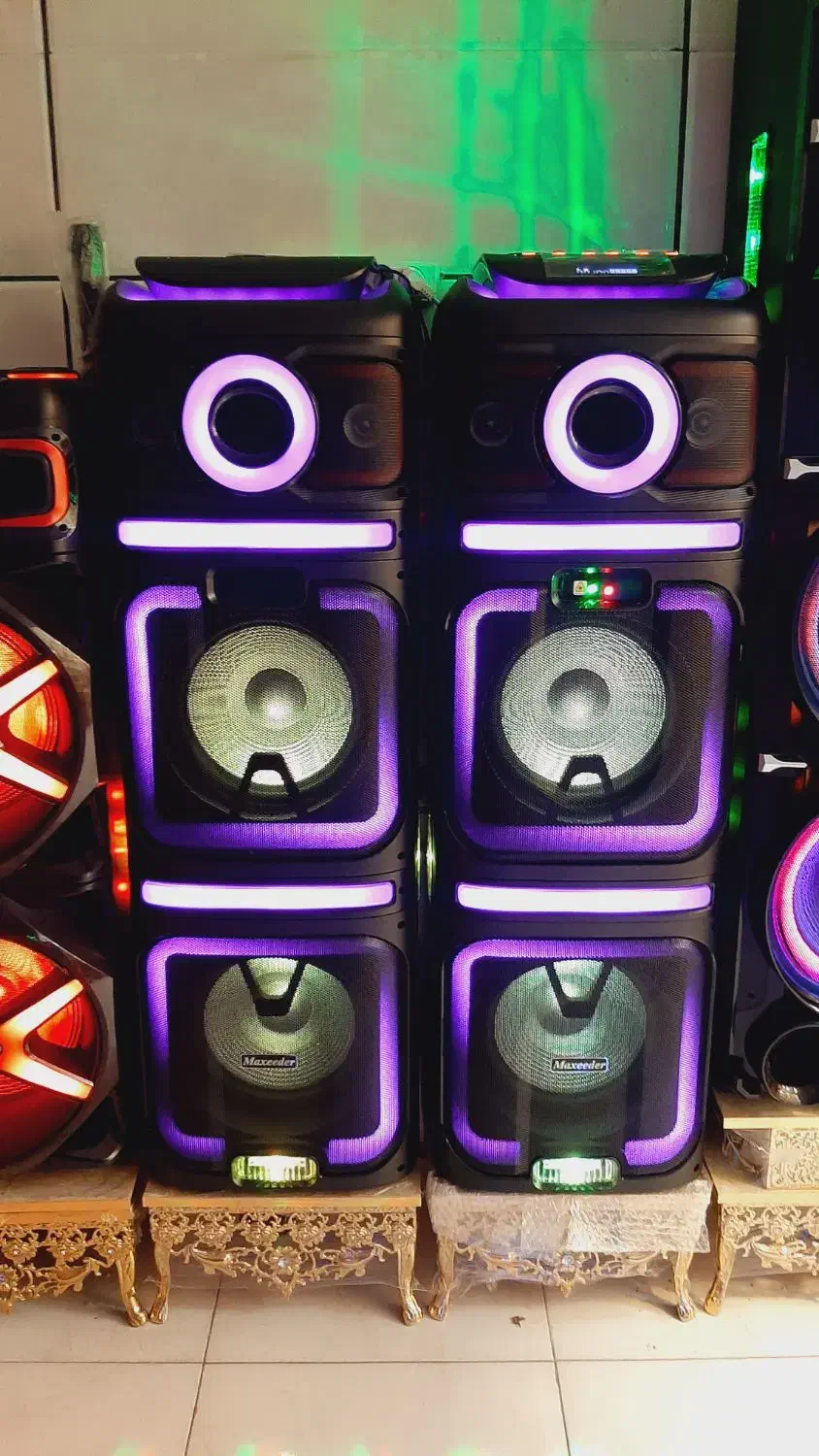 باند اسپیکر مکسیدر جفتی برقی اقساطی(سوگلی گلشهر)|سیستم صوتی خانگی|زنجان, |دیوار