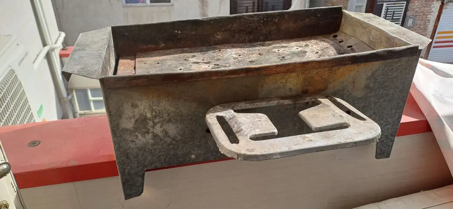 منقل زغالی سفارشی گالوانیزه|اجاق گاز و لوازم برقی پخت‌وپز|تبریز, |دیوار