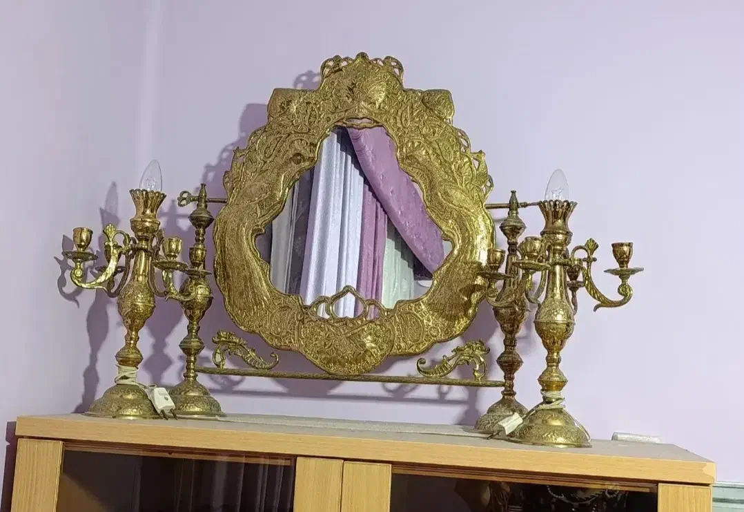 اینه شعمدان و لوستر|آینه|تهران, شهرک طالقانی|دیوار