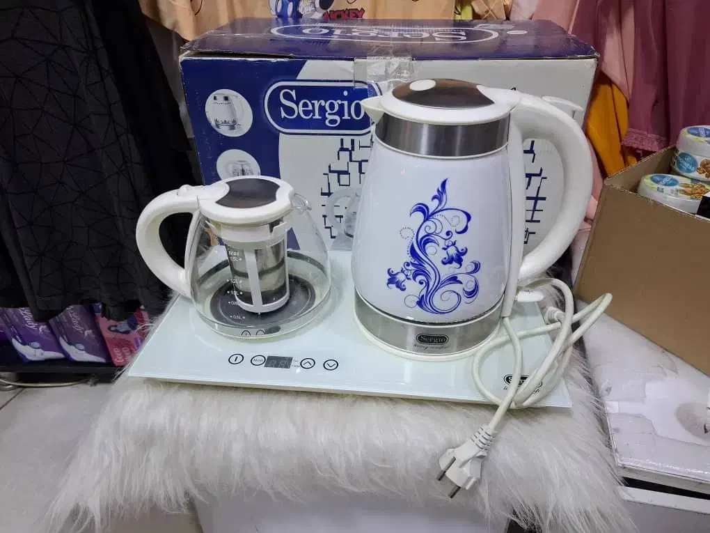 چای ساز sergio جنس خوب|سماور، چایساز، قهوهساز|کرمانشاه, |دیوار