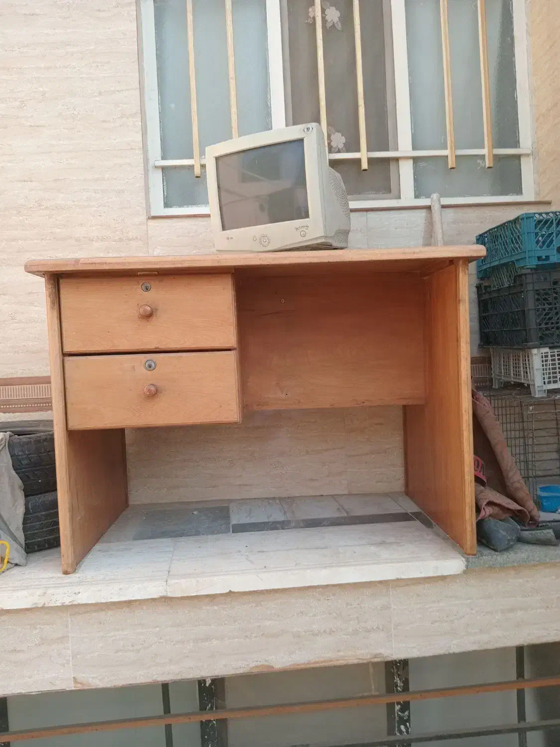 میز تحریر تمام چوب|میز تحریر و کامپیوتر|ورامین, شهرک مدرس|دیوار