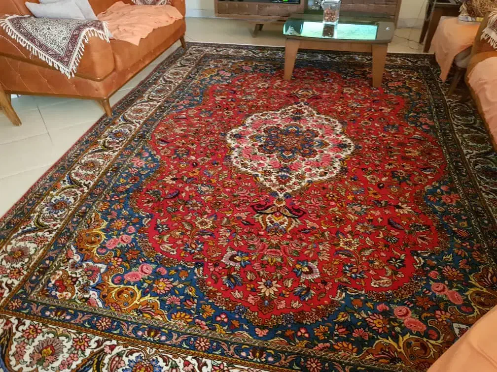 فرش دستباف طرح گلفرنگ|فرش|اصفهان, محمودیه|دیوار