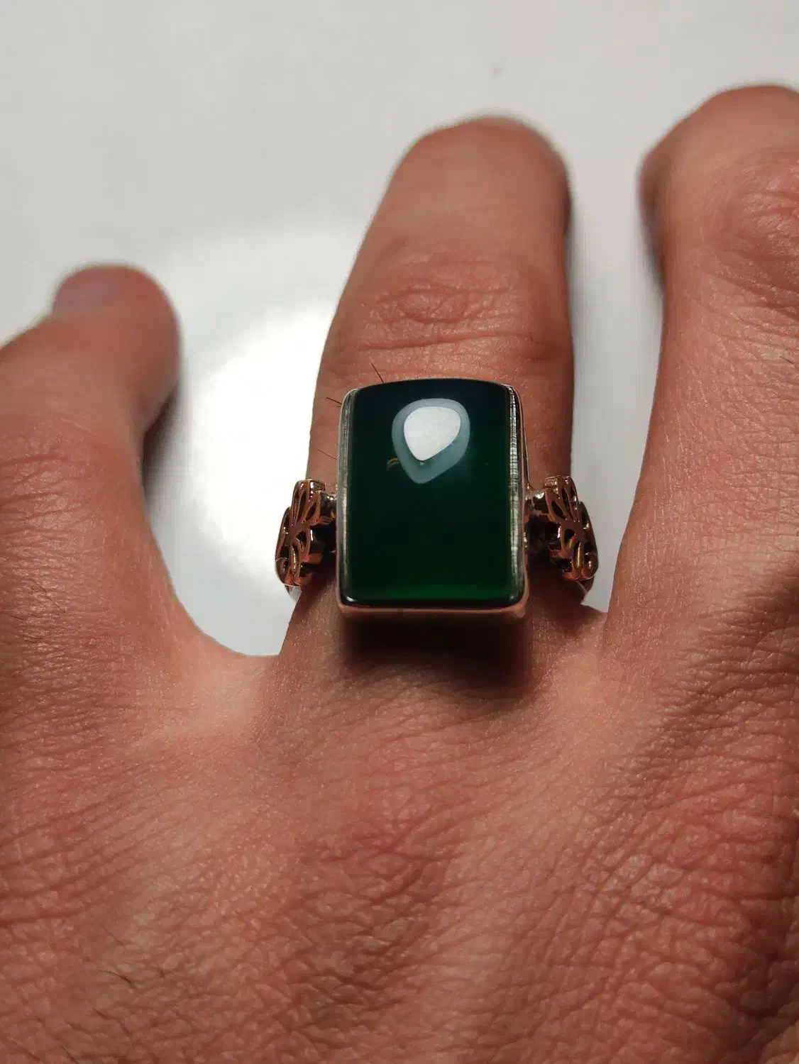 عقیق سبز طبیعی دستساز|جواهرات|قم, صفائیه|دیوار