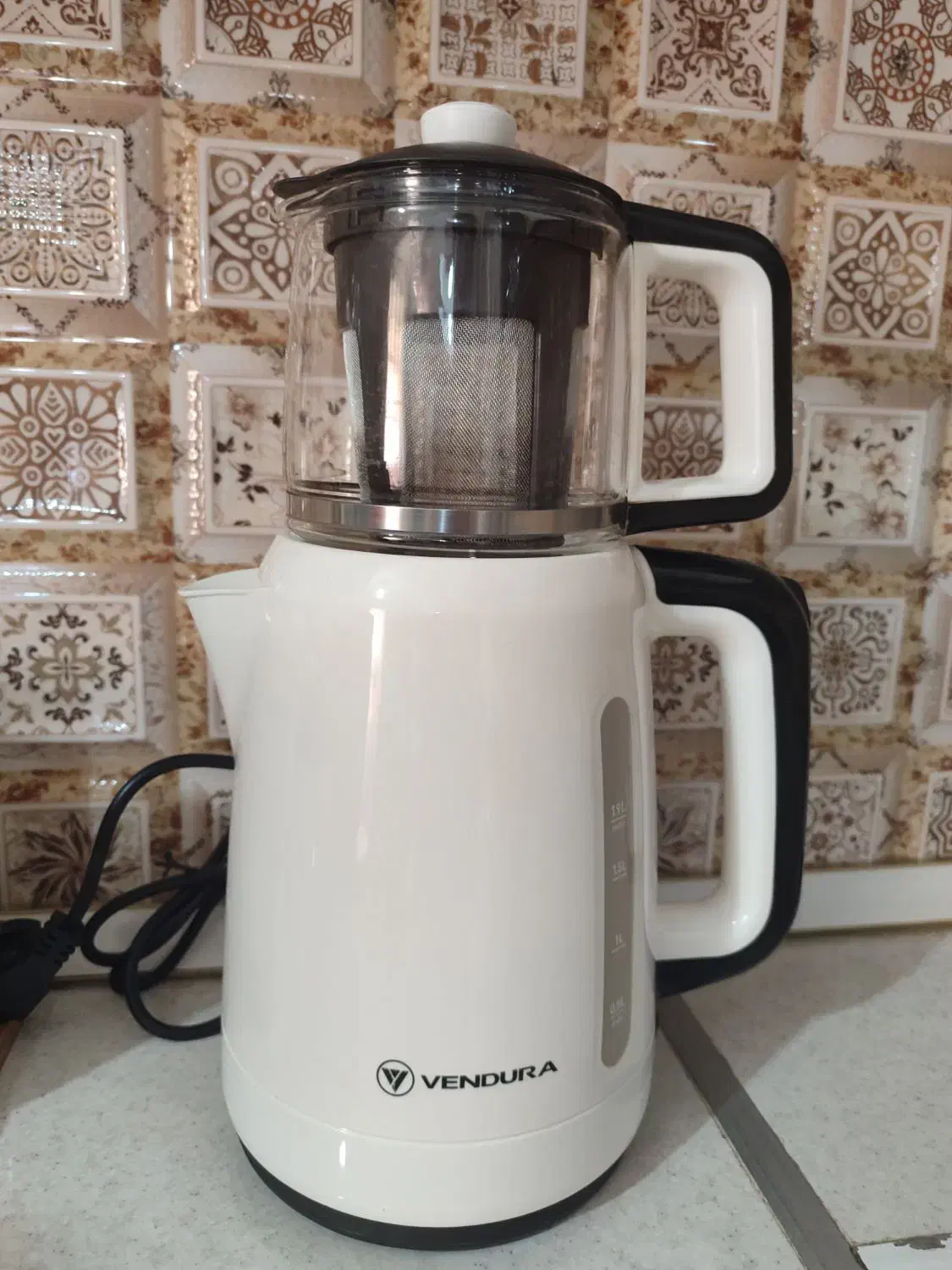 چای ساز vendura اصل ترکیه|سماور، چای‌ساز، قهوه‌ساز|بندرعباس, |دیوار