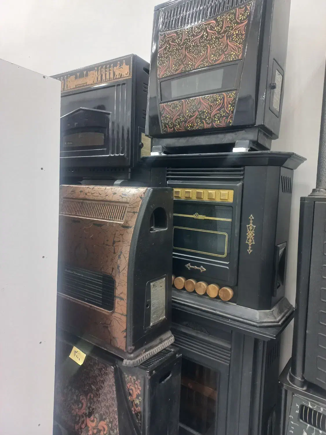 سمساری حسینی|بخاری، هیتر، شومینه|شیروان (خراسان), |دیوار