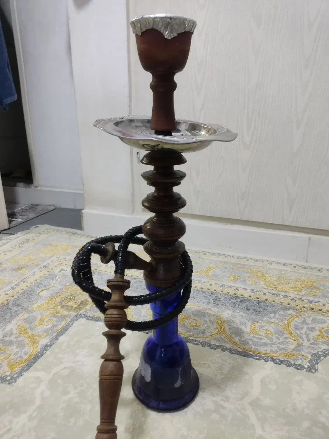 قلیان ۲۰ساله فقط دوسیب چوب سرخ|زیورآلات و اکسسوری|نسیم‌شهر, |دیوار