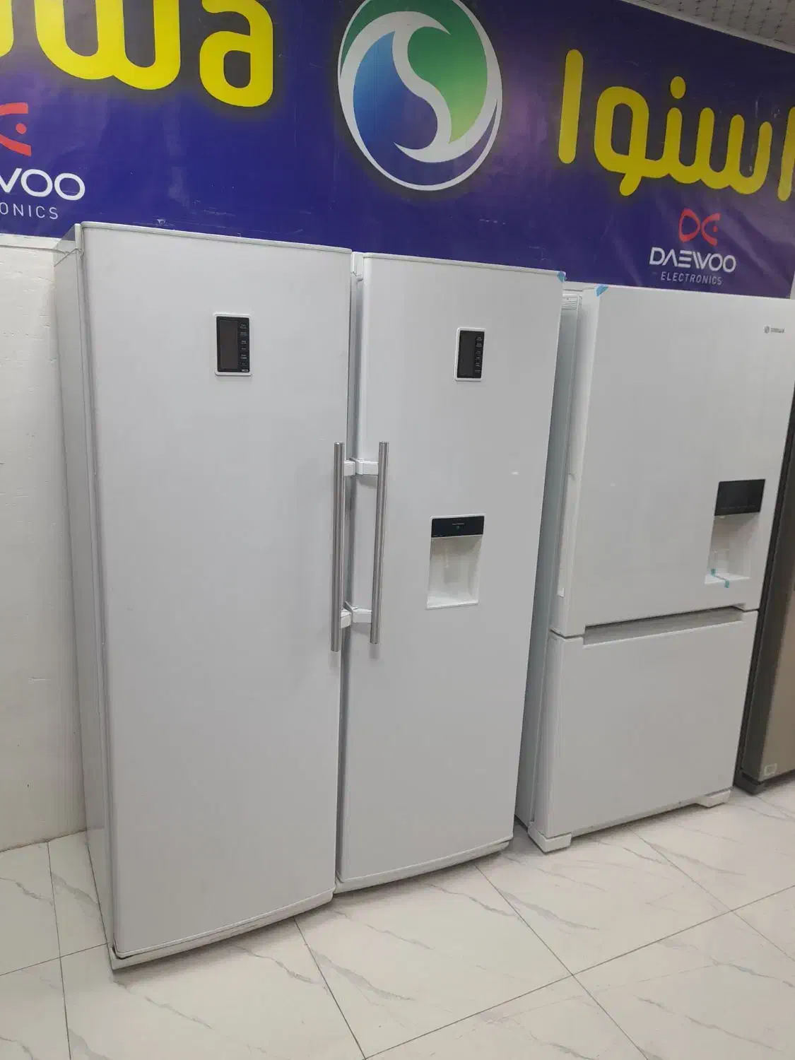 یخچال فریزر دوقلو اسنوا ۴۰فوت در حددنو با ضمانت|یخچال و فریزر|مشکین‌دشت, |دیوار