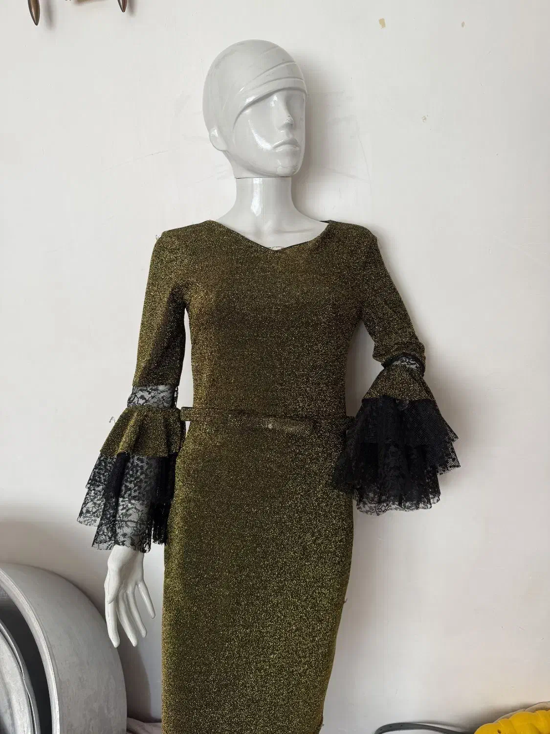 پیراهن مجلسی لمه|لباس|خرمدره, |دیوار