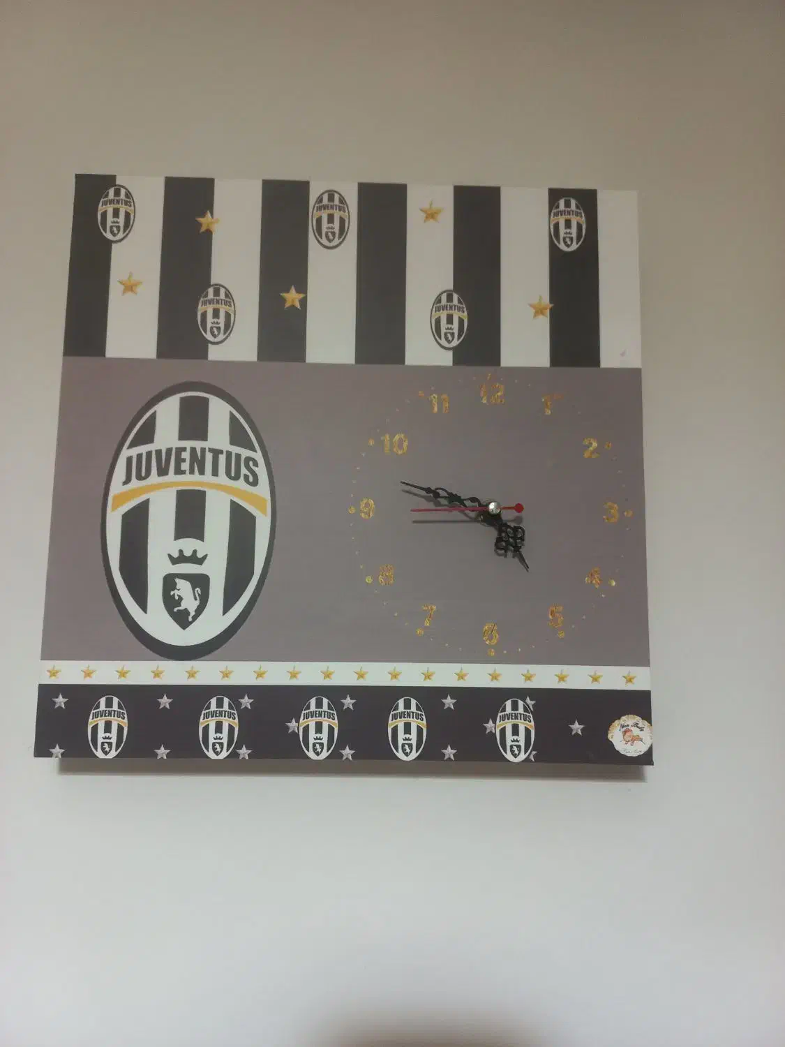 لوستر وساعت توسی ست یوونتوس|ساعت دیواری و تزئینی|قدس, شهر‌قدس|دیوار