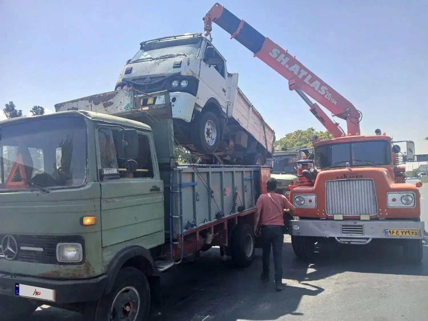 خاور ۸۰۸ مدل ۵۵|خودرو سنگین|تبریز, |دیوار