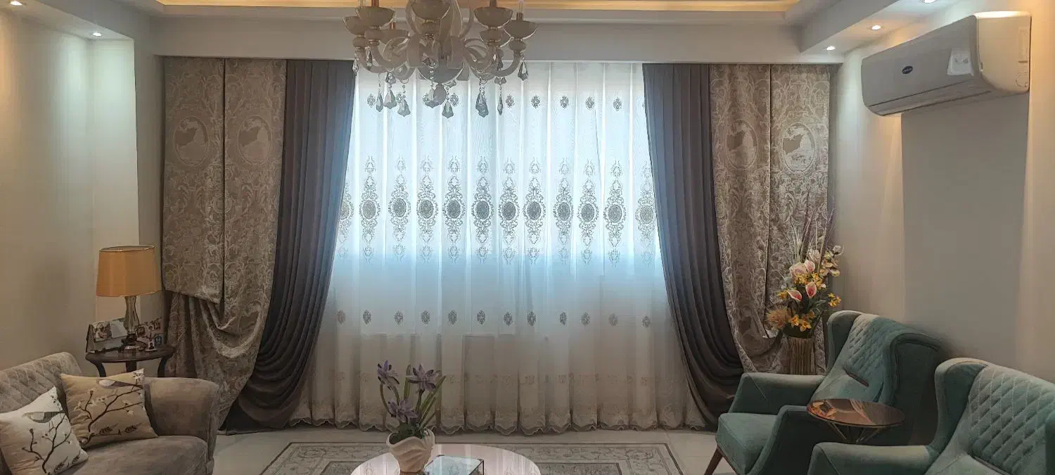 فروش پرده سالن و اتاق خواب کودک|پرده، رانر، رومیزی|رودهن, |دیوار