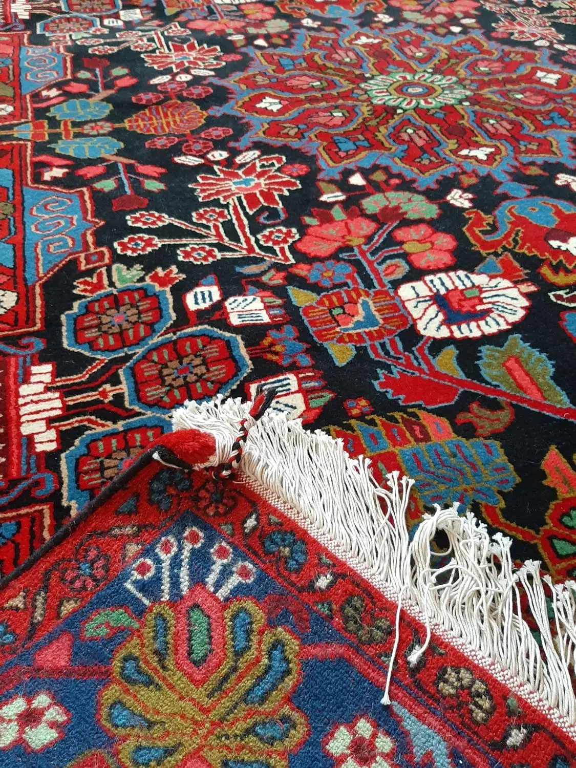 فرش جفت دستباف ، سنتی و رنگ گیاهی|فرش|شهریار, شهریار|دیوار