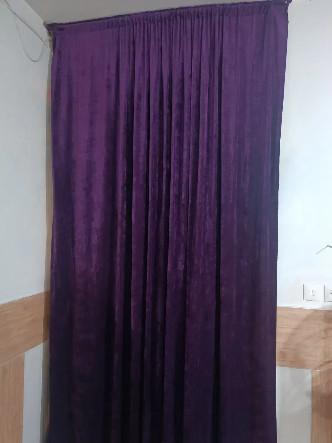 پرده مخمل|پرده، رانر، رومیزی|مشهد, هنرور|دیوار