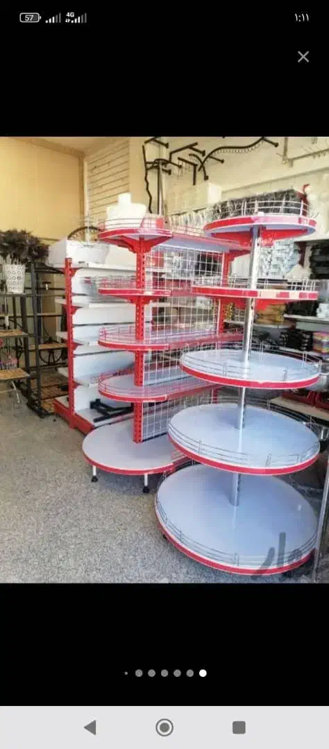 قفسه/ملزومات فروشگاهی/هایپری/انباری/راک|فروشگاه و مغازه|رشت, منظریه|دیوار