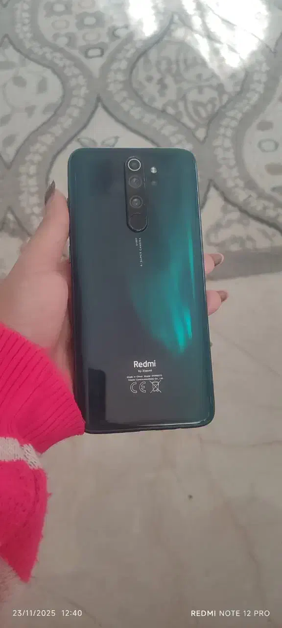 ردمی نوت 8پرو 128|موبایل|بندر انزلی, مسکن مهر|دیوار